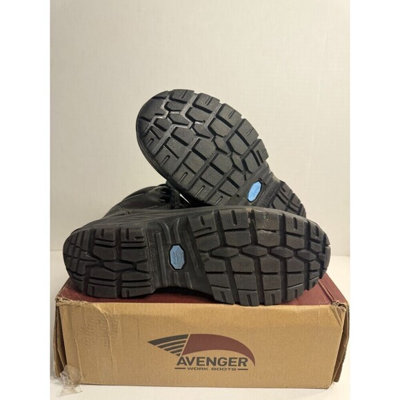 025 Avenger Boots Black/Blue-US 7.5 Womens - Picture 4 of 5